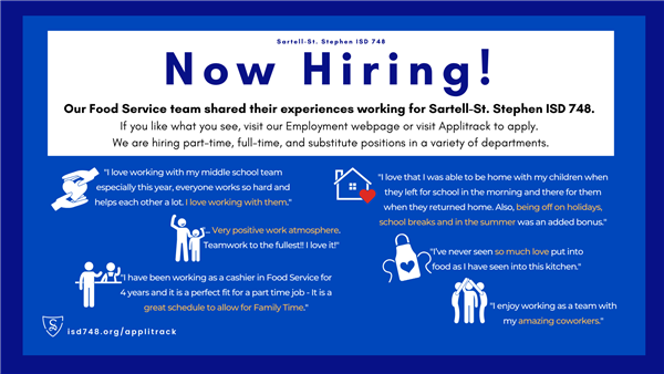 now hiring